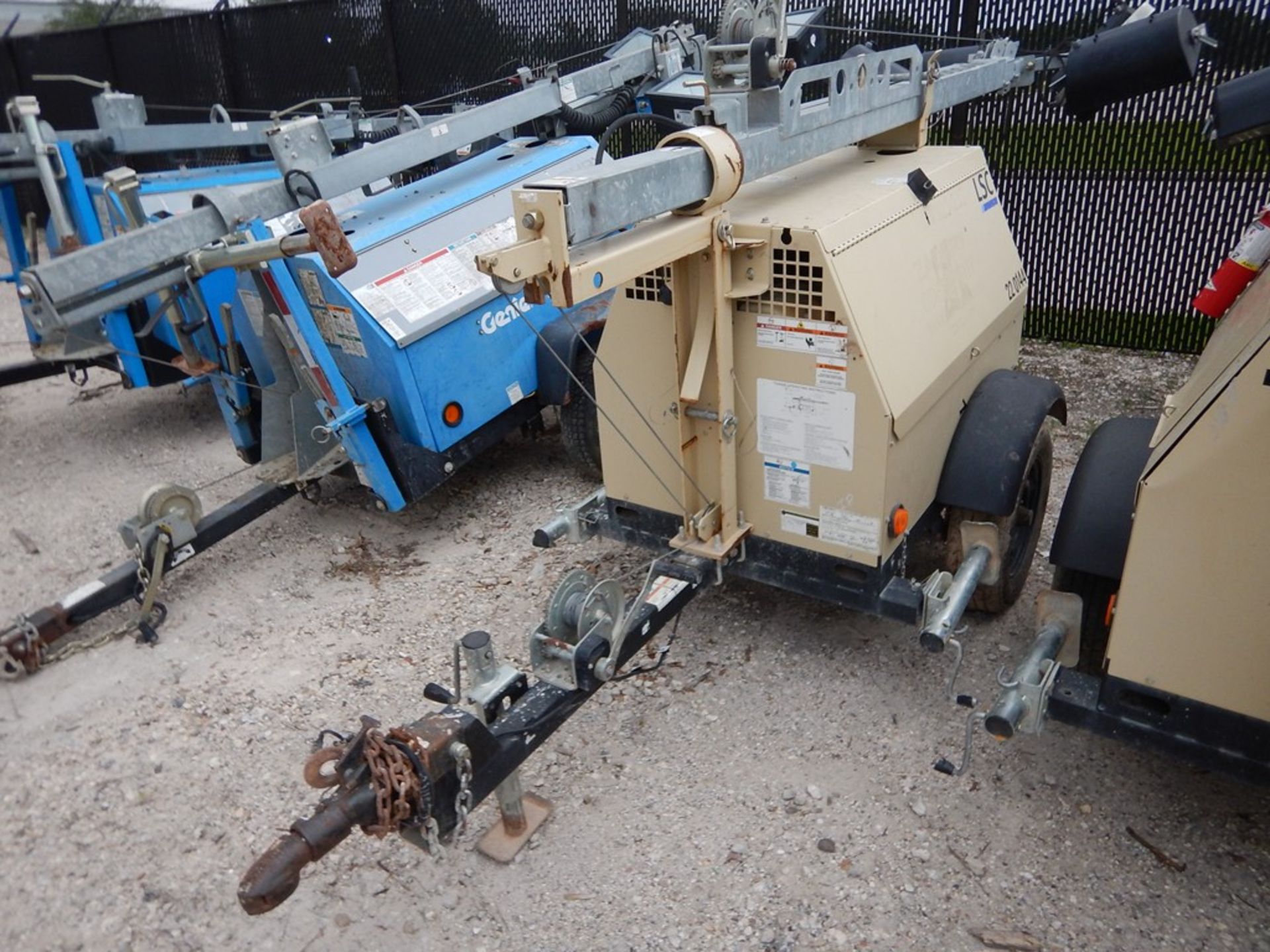 2012 Doosan Model LSC Light Tower 4,084 Hours | 6KW, LSCWKUB MODEL, KUBOTA DIESEL ENGINE, S/A,