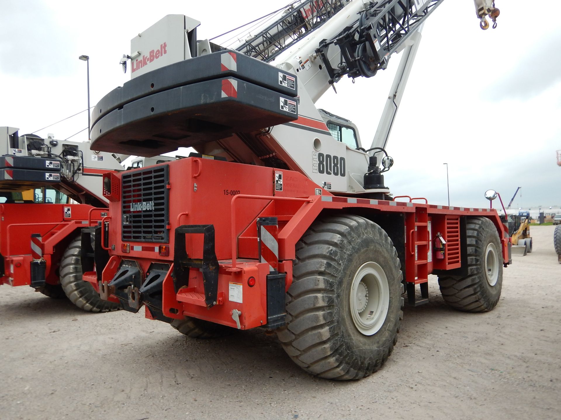 2013 Link Belt Model RTC 8080 II Rough Terrain Crane 978 Hours | 80 Ton, 41'-127' 4 SECTION BOOM, - Image 4 of 11