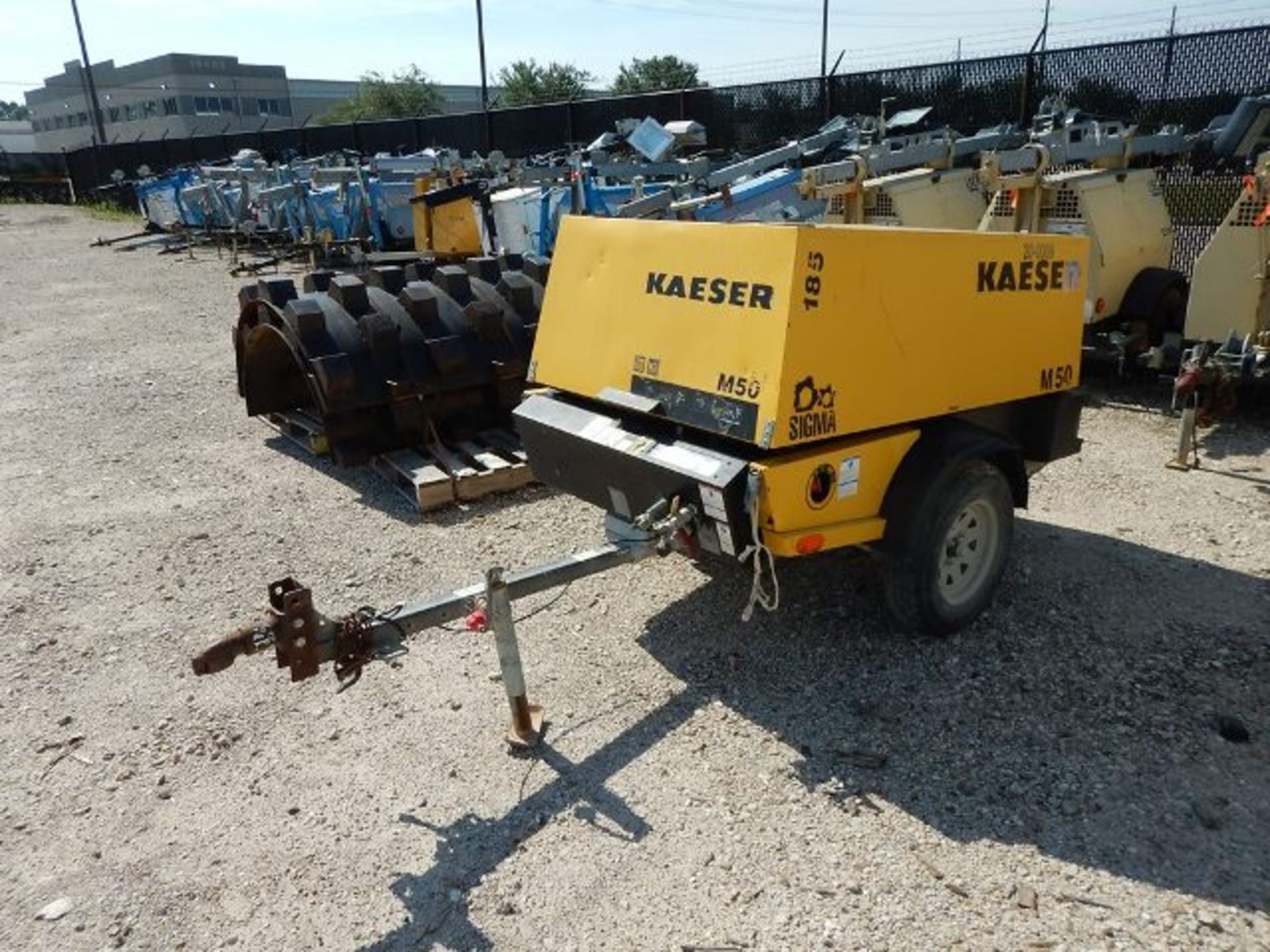 2012 Kaeser Model M50 Air Compressor 1,732 Hours | 185 CFM, DIESEL ENGINE, S/A, 44 HP, VIN#