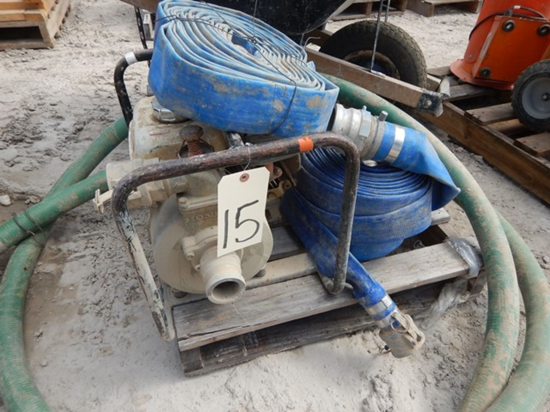 HONDA Model WB20XT 2" Trash pump, QTY Hose