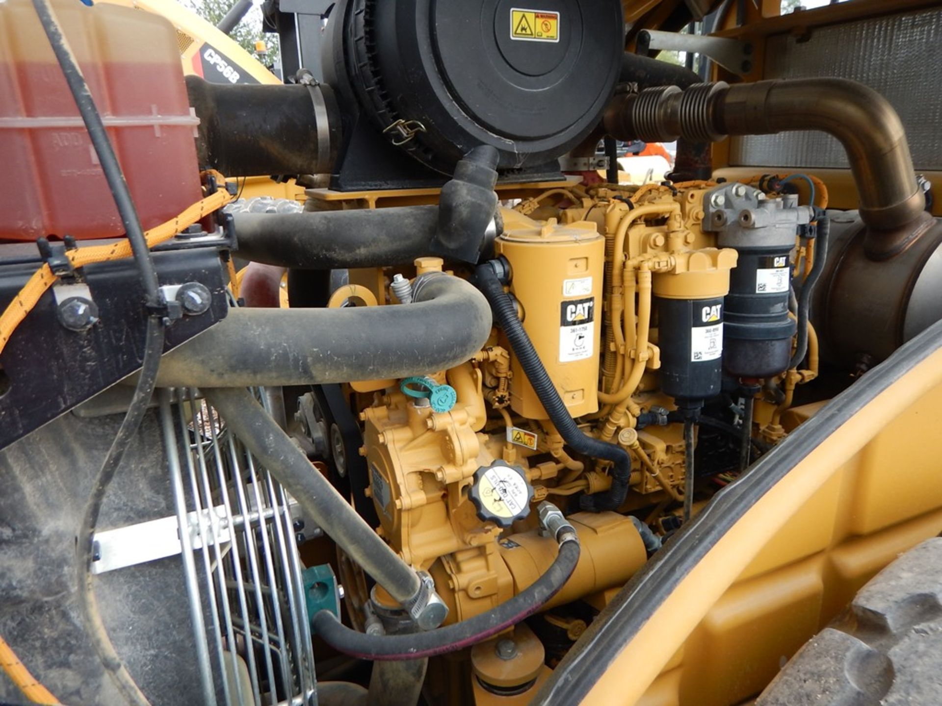 2012 Caterpillar Model CS56B Smooth Drum Compactor 1,622 Hours | 84" SMOOTH DRUM COMPACTOR, - Image 9 of 9