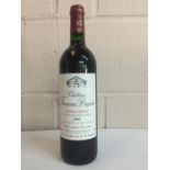 3 Bottles of Chateau Listrac-Medoc 2000