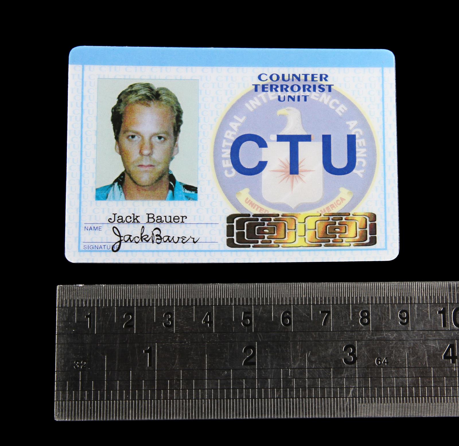 24 (TV 2001-2010) - Jack Bauer's (Kiefer Sutherland) CTU ID Jack Bauer’s (Kiefer Sutherland) CTU - Image 8 of 8