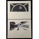 STAR WARS - EP VI - RETURN OF THE JEDI (1983) - Hand-Drawn Storyboards - SB 10 + SB 12 Hand-drawn