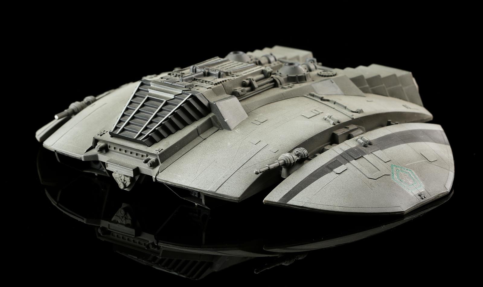 BATTLESTAR GALACTICA (1978) (1978-1979) - Cylon Raider Miniature A Cylon Raider miniature from the - Image 4 of 12