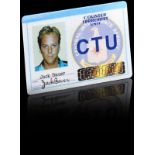 24 (TV 2001-2010) - Jack Bauer's (Kiefer Sutherland) CTU ID Jack Bauer’s (Kiefer Sutherland) CTU