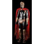 300 (2006) - Spartan Stunt Costume A Spartan stunt costume from Zack Snyder’s swords-and-sandals