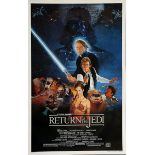 STAR WARS - EP VI - RETURN OF THE JEDI (1983) - One Sheet - Style B A style B one sheet poster (VG