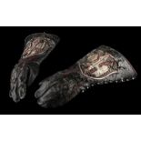 SLEEPY HOLLOW (1999) - The Headless Horseman's (Ray Park) Gloves A pair of gloves worn by the