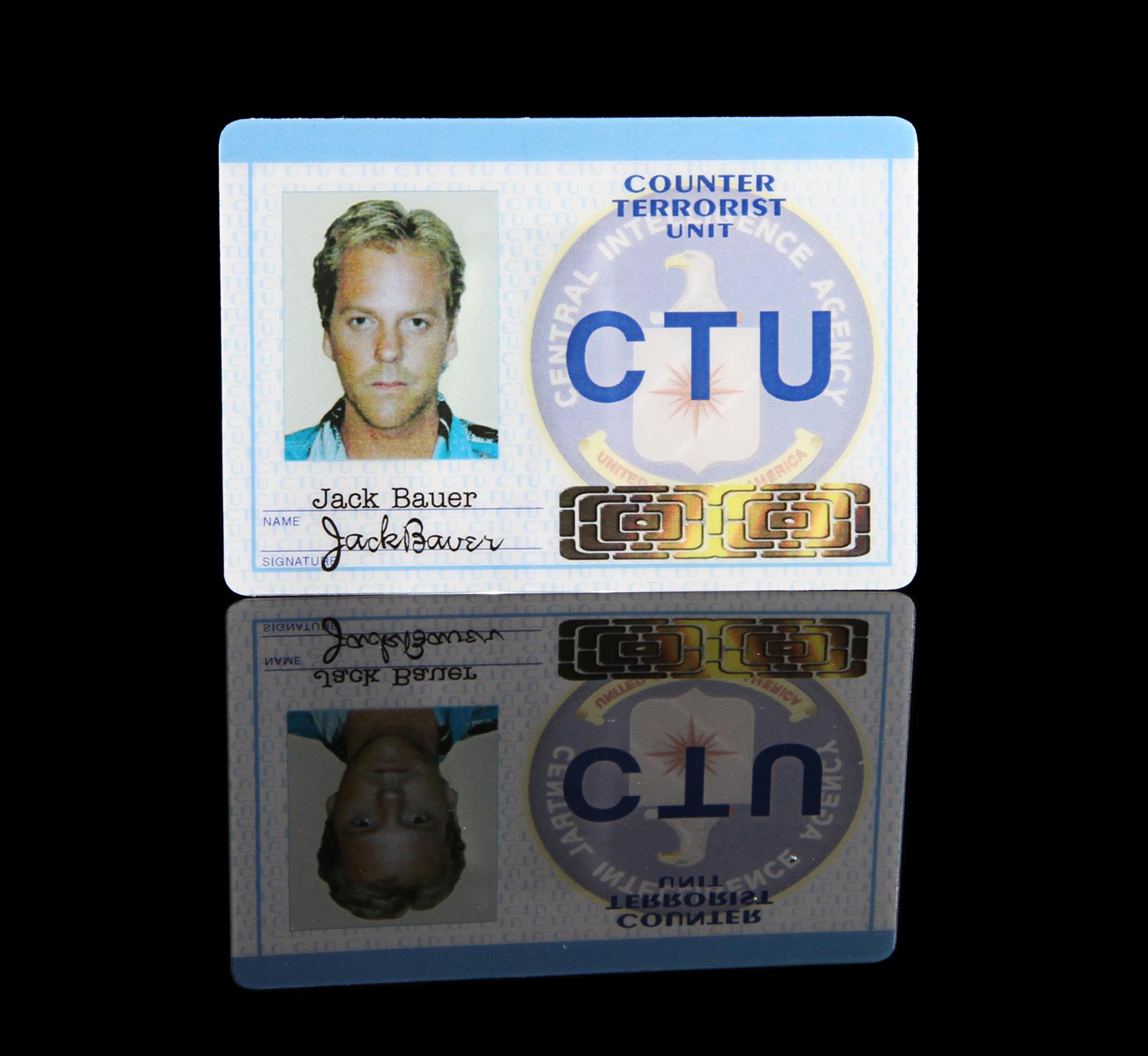 24 (TV 2001-2010) - Jack Bauer's (Kiefer Sutherland) CTU ID Jack Bauer’s (Kiefer Sutherland) CTU - Image 3 of 8