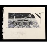 STAR WARS - EP VI - RETURN OF THE JEDI (1983) - Hand-Drawn Storyboard - RA 15 A hand-drawn