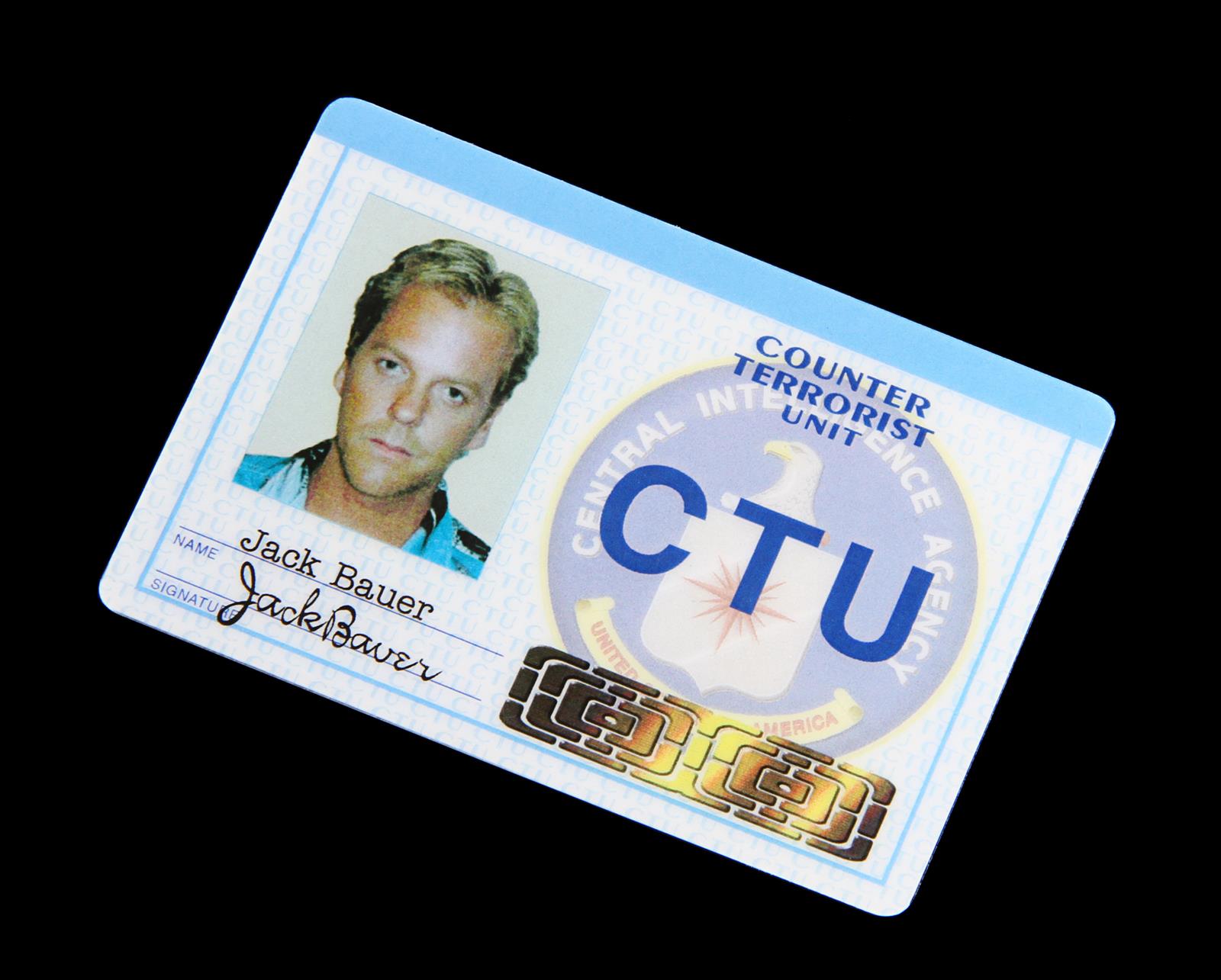 24 (TV 2001-2010) - Jack Bauer's (Kiefer Sutherland) CTU ID Jack Bauer’s (Kiefer Sutherland) CTU - Image 5 of 8