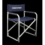 STAR WARS - EP II - ATTACK OF THE CLONES - Christopher Lee's Directors Chair Christopher Lee’s