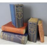 A group of cookery books to include Mrs Beaton's Cookbook circa 1920.