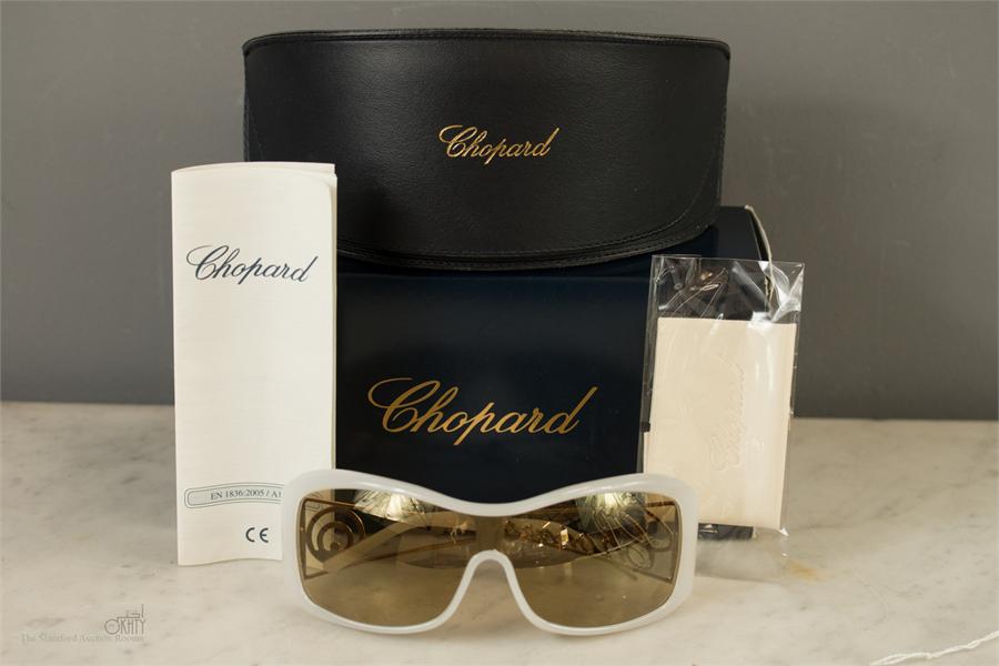 A pair of Chopard sunglasses, no. CH441873, togeth - Image 3 of 3