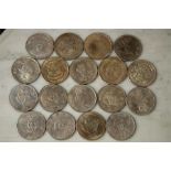 A quantity of Chinese Emperor medallions, fantasy coins.