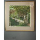 Wladyslaw Mirecki (20th century): The Stile, watercolour, signed in pencil and dated '97, 45 by