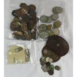 A quantity of silver Threepenny's; Georgian, Victorian & Edwardian coins.