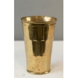 A 19th century bronze beaker.