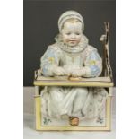 A 19th century porcelain figure Le Fils de Paul Rubens. A/F