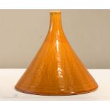 Christopher Dresser: an earthenware vase designed by Christopher Dresser, made by Linthorpe Pottery,