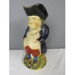 A 19th century toby jug.