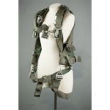 A United States Vietnam period parachute harness dated 1963.