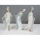 Lladro: The Flirt, Talk of the Town, Sophisticat. (3)