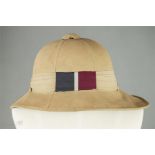 An RAF pith helmet; interwars or WWII.