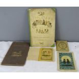 Three Kate Greenaway Almanacles, 1883, 1884 and 1885 with dust wrapper.