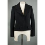 A ladies black Jaegar jacket, tricell lined, size 10.