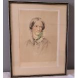 G. Sidney Hunt, print of Bronte, published 1922 by the Mueseum Galleries, London.