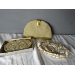 Two 1930s evening purses, one bearing pearls and sequins, the other with beadwork, together with