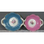 Two Coalport dishes.