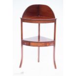 A 19th century mahogany wash stand.