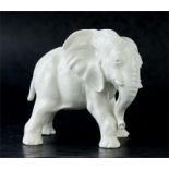 A 1920s Nypmenburg elephant, 656/8, 11cm high.