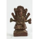 An Indian Bronze Bodhisattva.