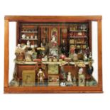 Outstanding Mid-19th Century Miniature Store with Housewares, Toys, Dolls and Notions 4000/6000