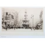 WILLIAM WALCOTT (1874-1943) The Strand and Whitehill Two pencil signed etchings,