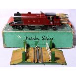 Hornby O gauge electric 4-4-2 tank locomotive 2093 LMS maroon L483 boxed and various O gauge