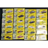 Twenty-four Lledo Vanguards die-cast model vehicles, each boxed.