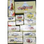 Fourteen Corgi Classics Emergency Service vehicles including 97324,