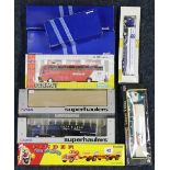 Corgi 74301 Pinder Circus truck and trailer, two Corgi Superhaulers 65801 & 59515 and six others,