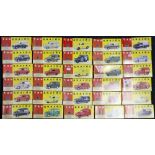 Thirty Lledo Vanguards die-cast model vehicles, each boxed.