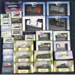 Twenty six diecast model vehicles and six Victoria military vehicles,