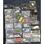 Twenty Oxford diecast model vehicles and sixteen Vitesse model vehicles, each boxed.