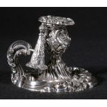 George IV silver candle snuffer, maker J K & Co, Sheffield 1825, 1354g,