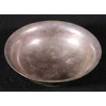 A silver George Jensen shallow bowl, marked Sterling, 137g,