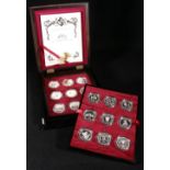 Royal Mint Elizabeth II 40th Anniversary Coronation Crown Collection 1993 containing 18