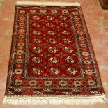 Bokhara rug, 151cm x 104cm.